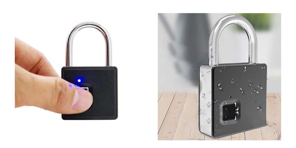 Double Up Security With Fingerprint Padlock